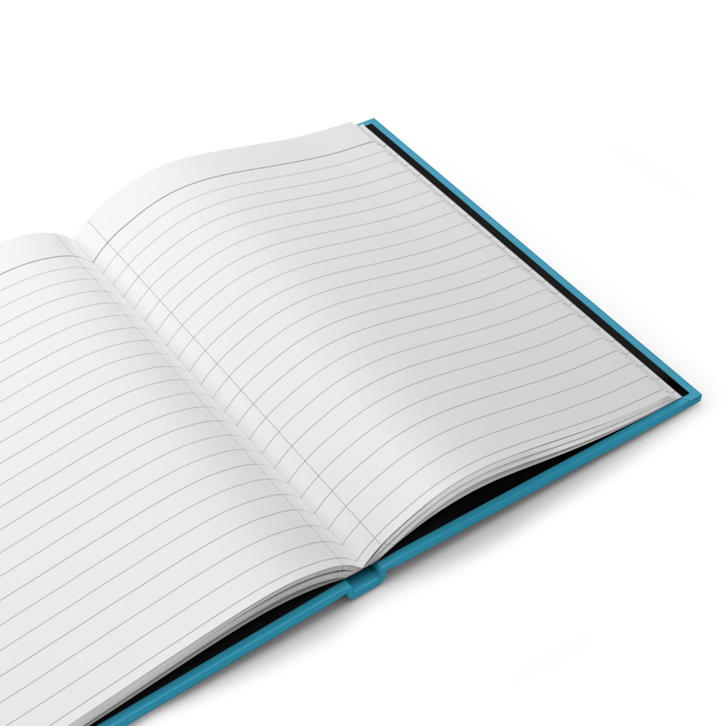 "Be Still for Serenity" Hardcover Matte Journal (Turquoise)