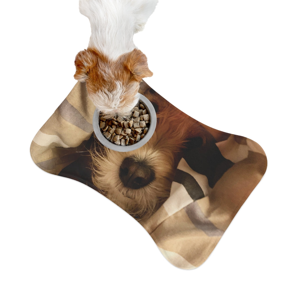 Carol Riddick Peek-a-Boo Pet Feeding Mat