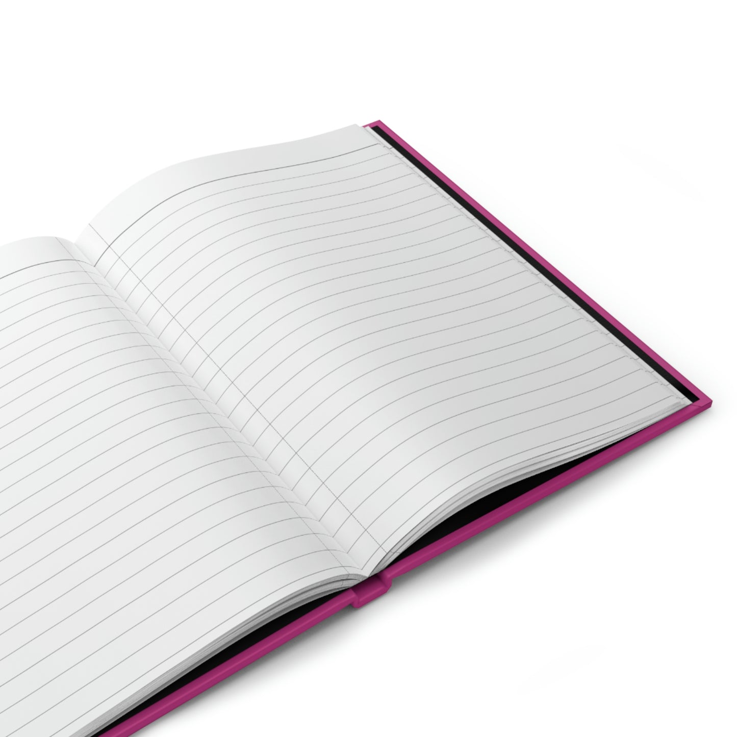 "Be Still for Serenity" Hardcover Matte Journal (Fuschia)