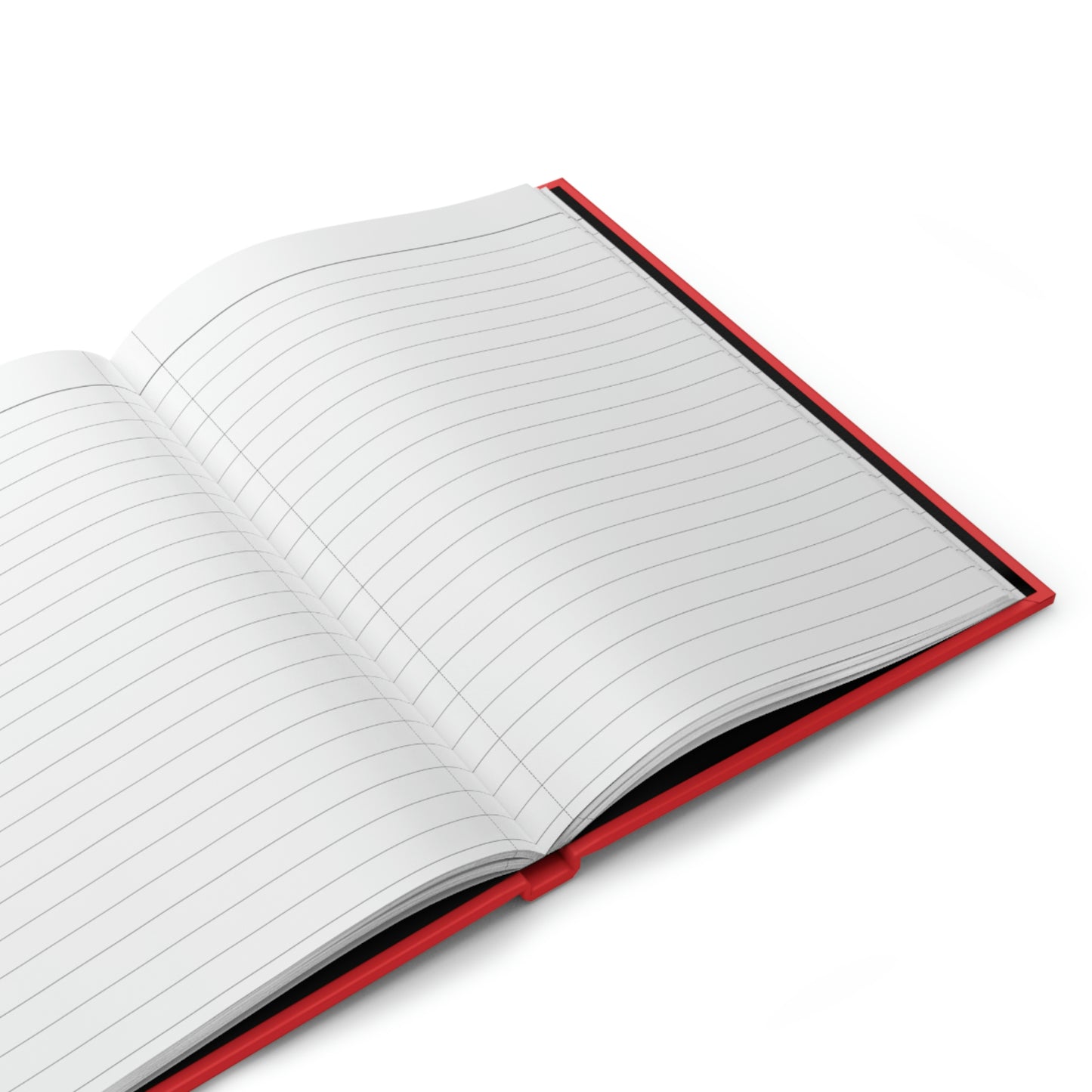 "Be Still for Serenity" Hardcover Matte Journal (Red)