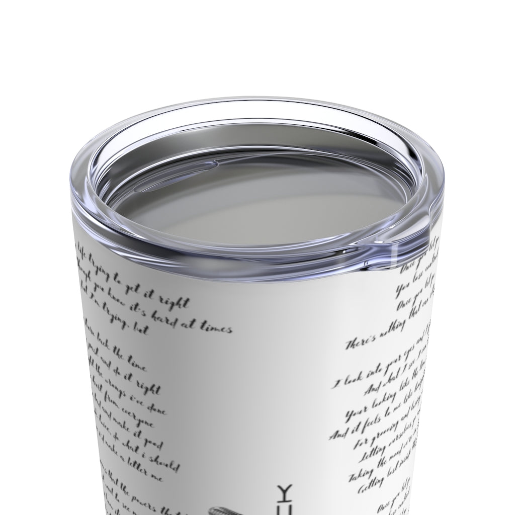 Carol Riddick "Lyrics" Tumbler