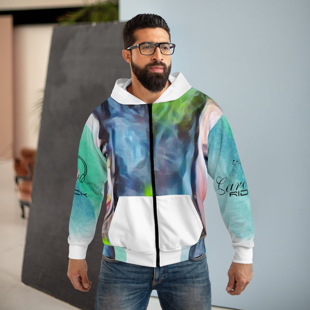 Carol Riddick Zip Hoodie