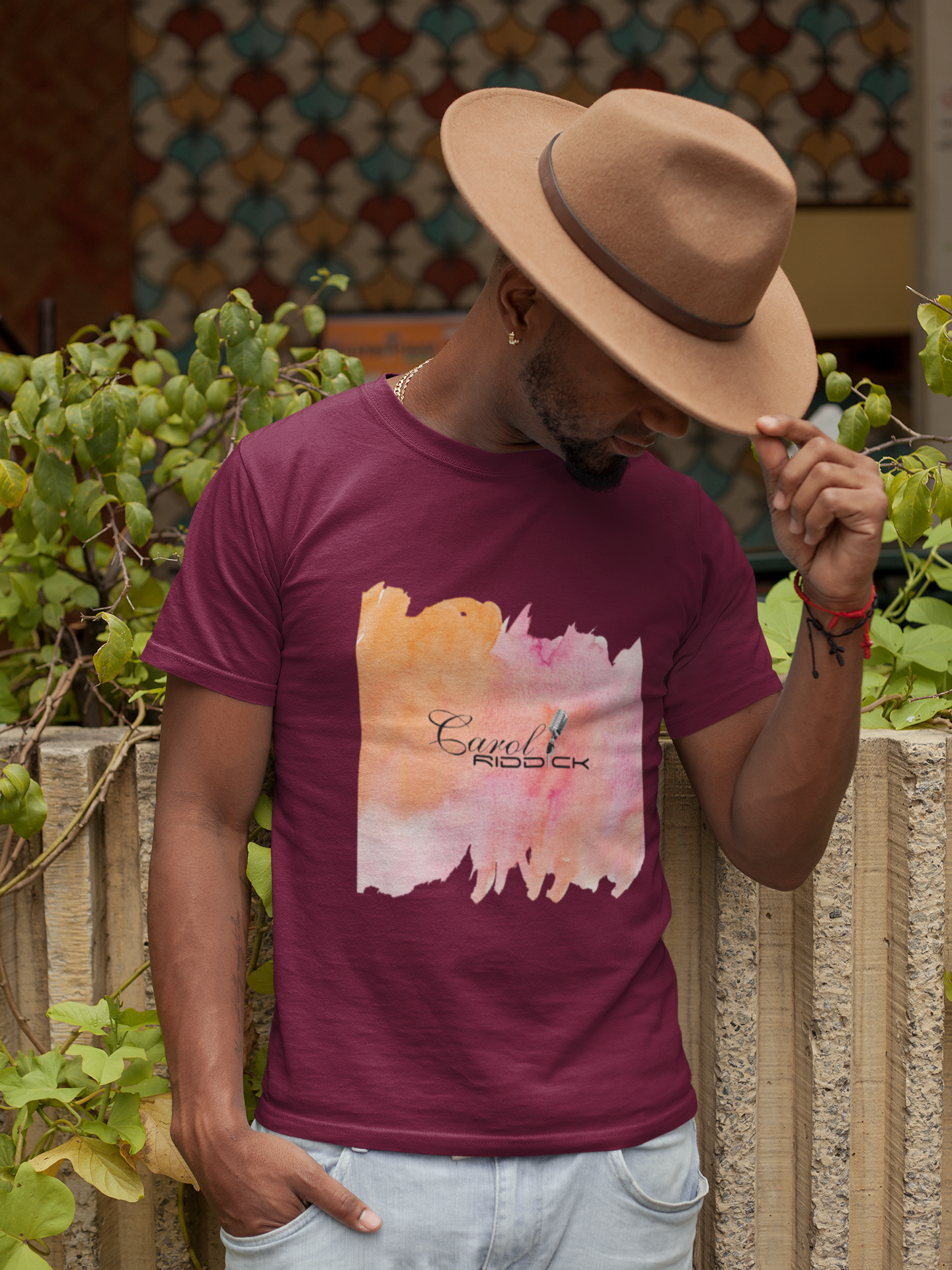 Carol Riddick "Splash of Color" short sleeve t-shirt