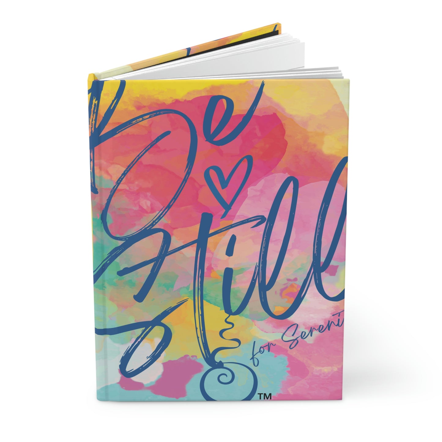 "Be Still for Serenity" Hardcover Matte Journal (wrap around)