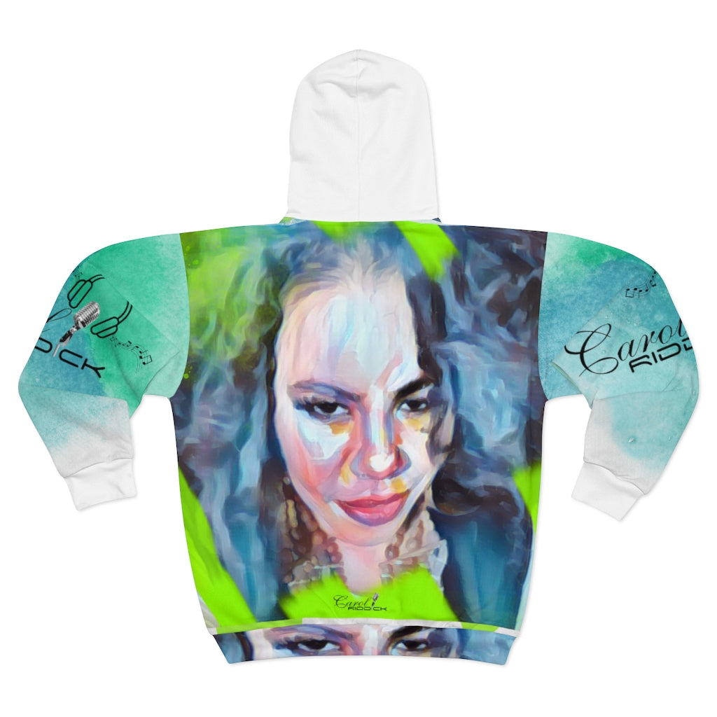 Carol Riddick Zip Hoodie
