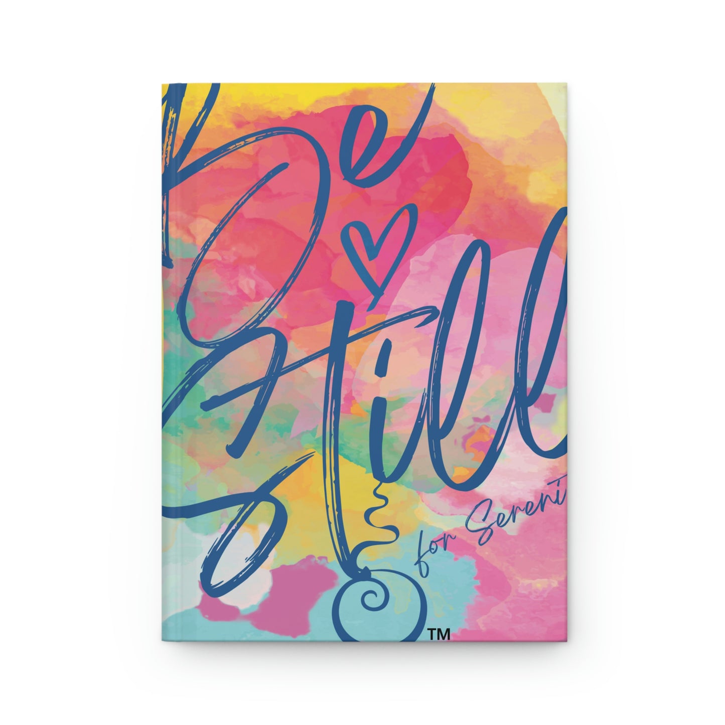 "Be Still for Serenity" Hardcover Matte Journal (wrap around)
