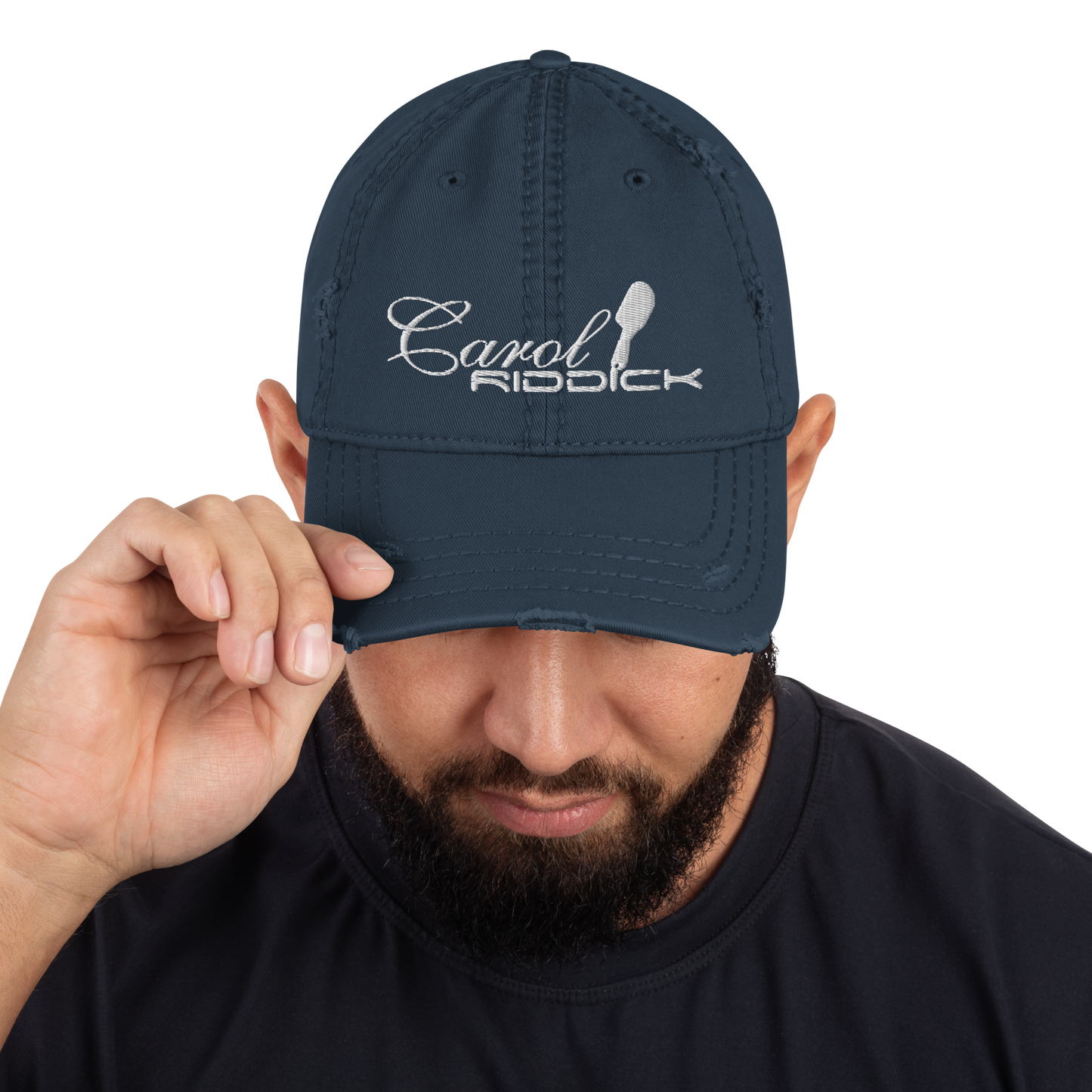 Carol Riddick Distressed Baseball Cap