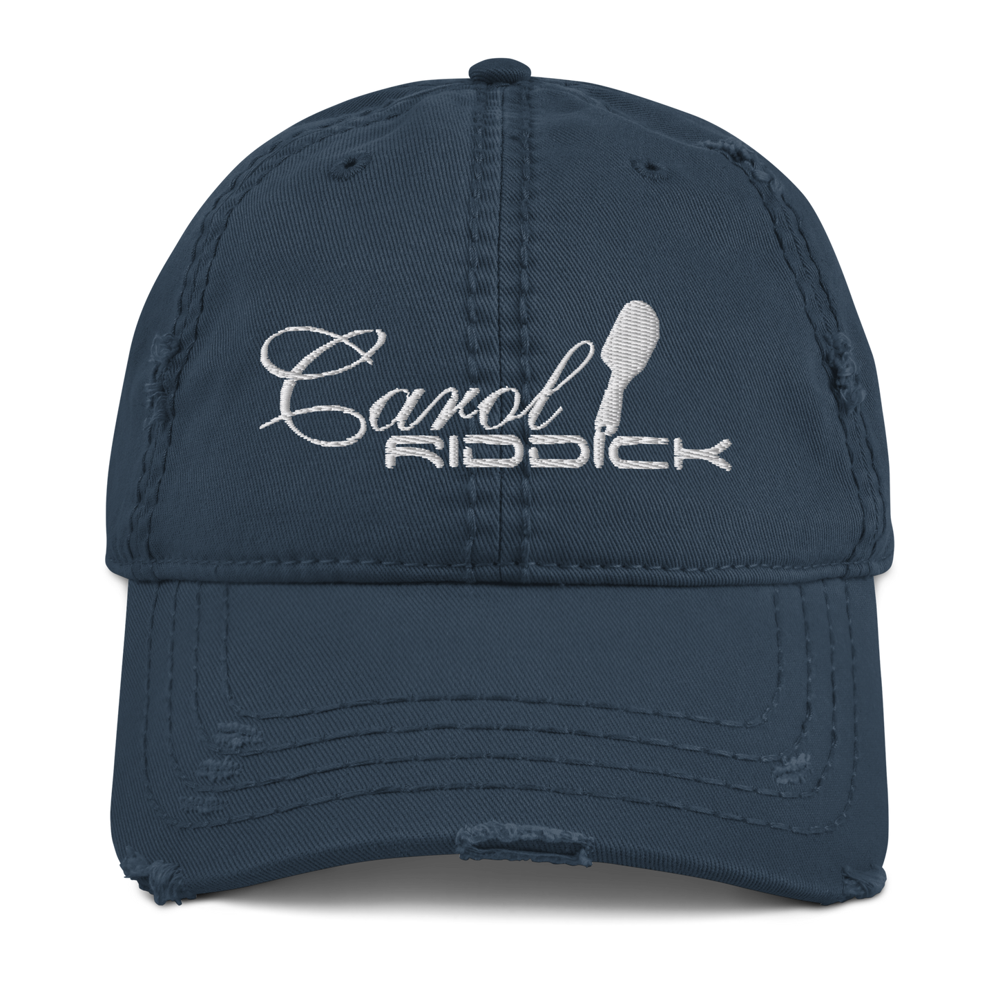 Carol Riddick Distressed Baseball Cap