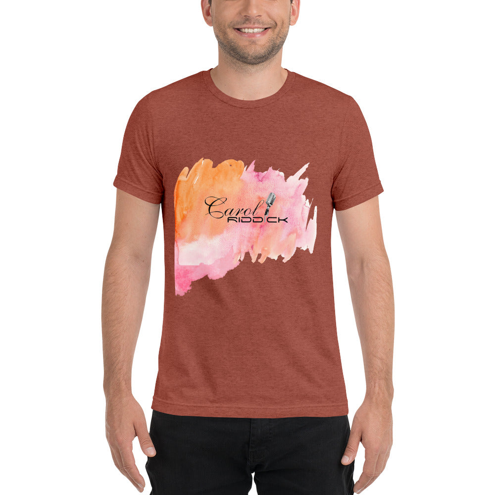 Carol Riddick "Splash of Color" short sleeve t-shirt