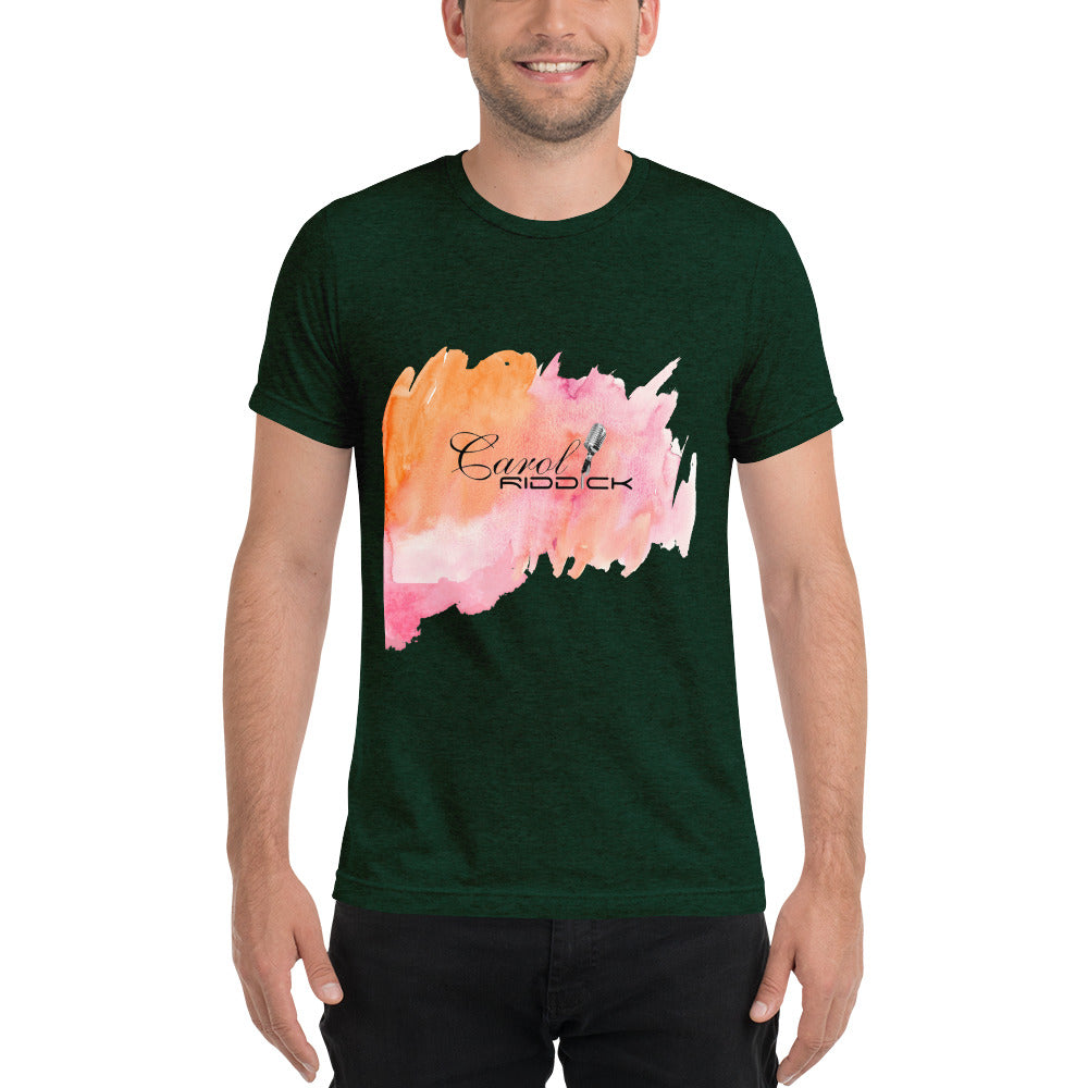Carol Riddick "Splash of Color" short sleeve t-shirt