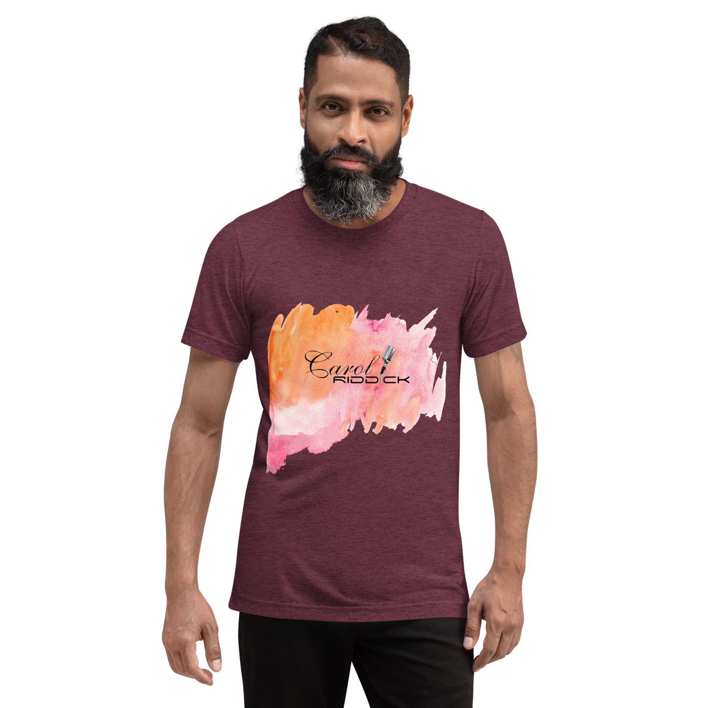 Carol Riddick "Splash of Color" short sleeve t-shirt