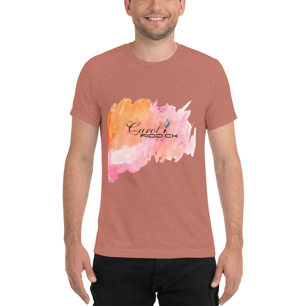 Carol Riddick "Splash of Color" short sleeve t-shirt