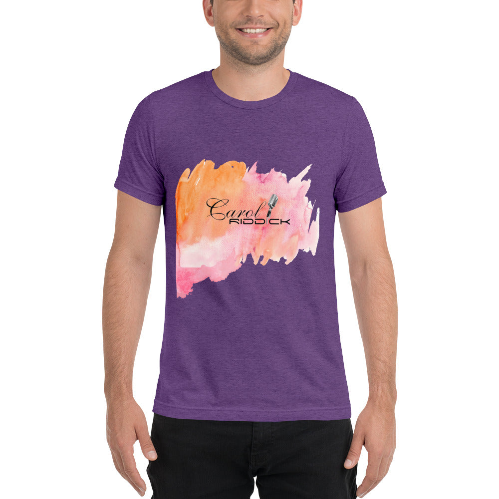 Carol Riddick "Splash of Color" short sleeve t-shirt