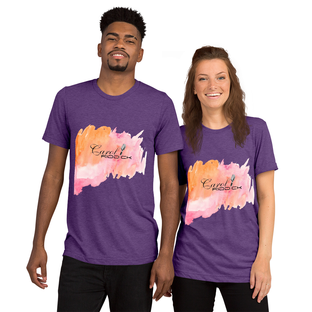 Carol Riddick "Splash of Color" short sleeve t-shirt