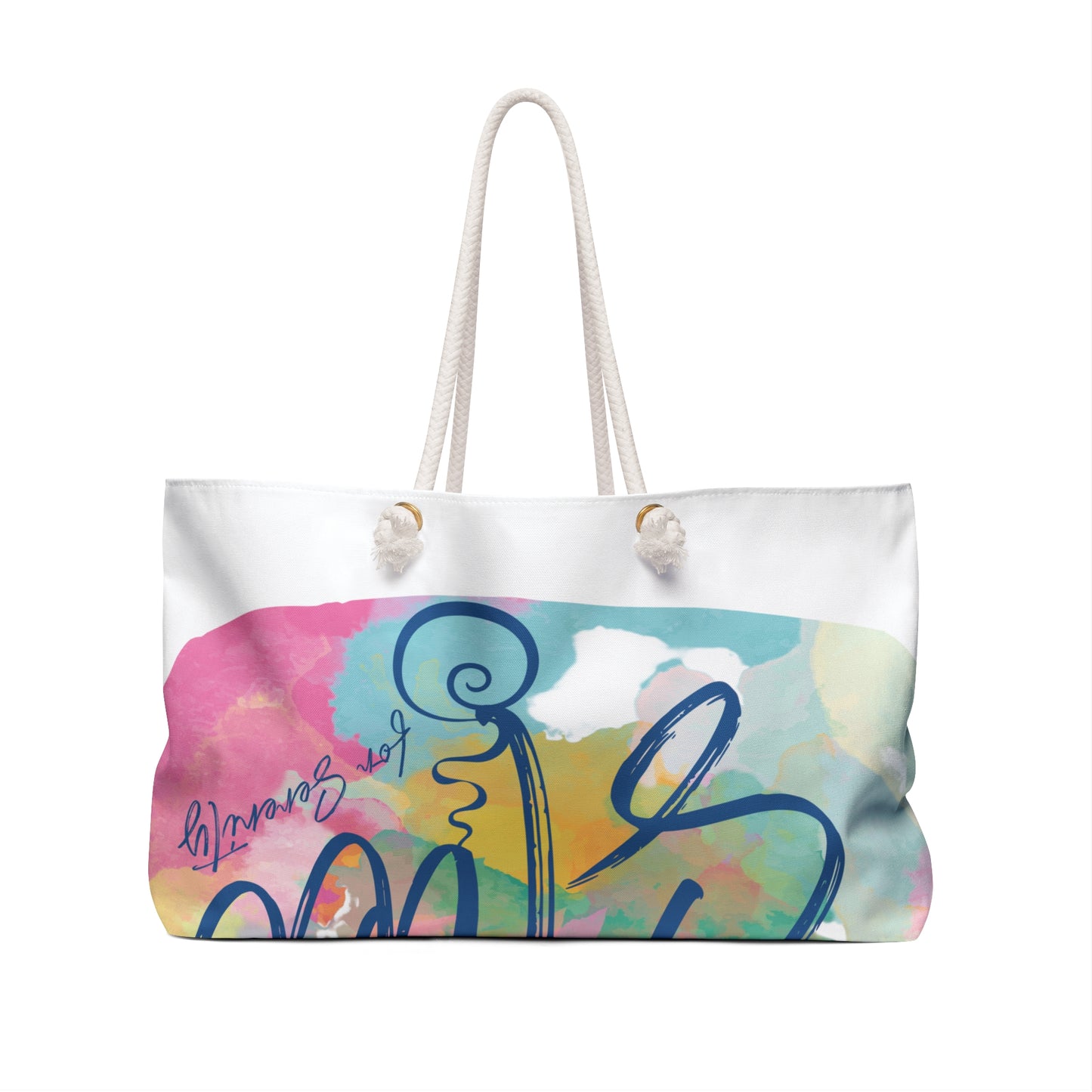 "Be Still For Serenity" Weekender Bag (Hues)