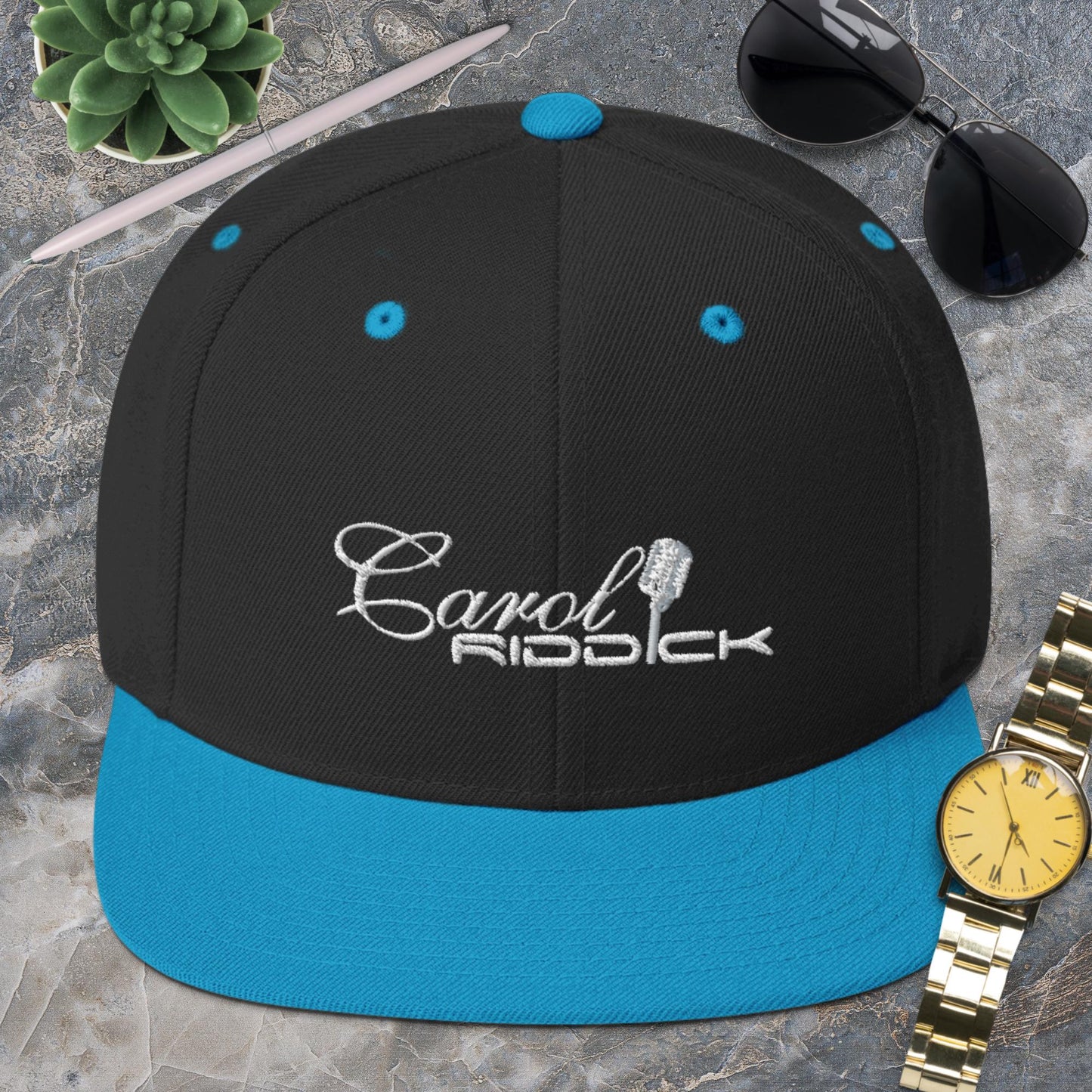 Carol Riddick Signature Snapback Hat (Light Accent)