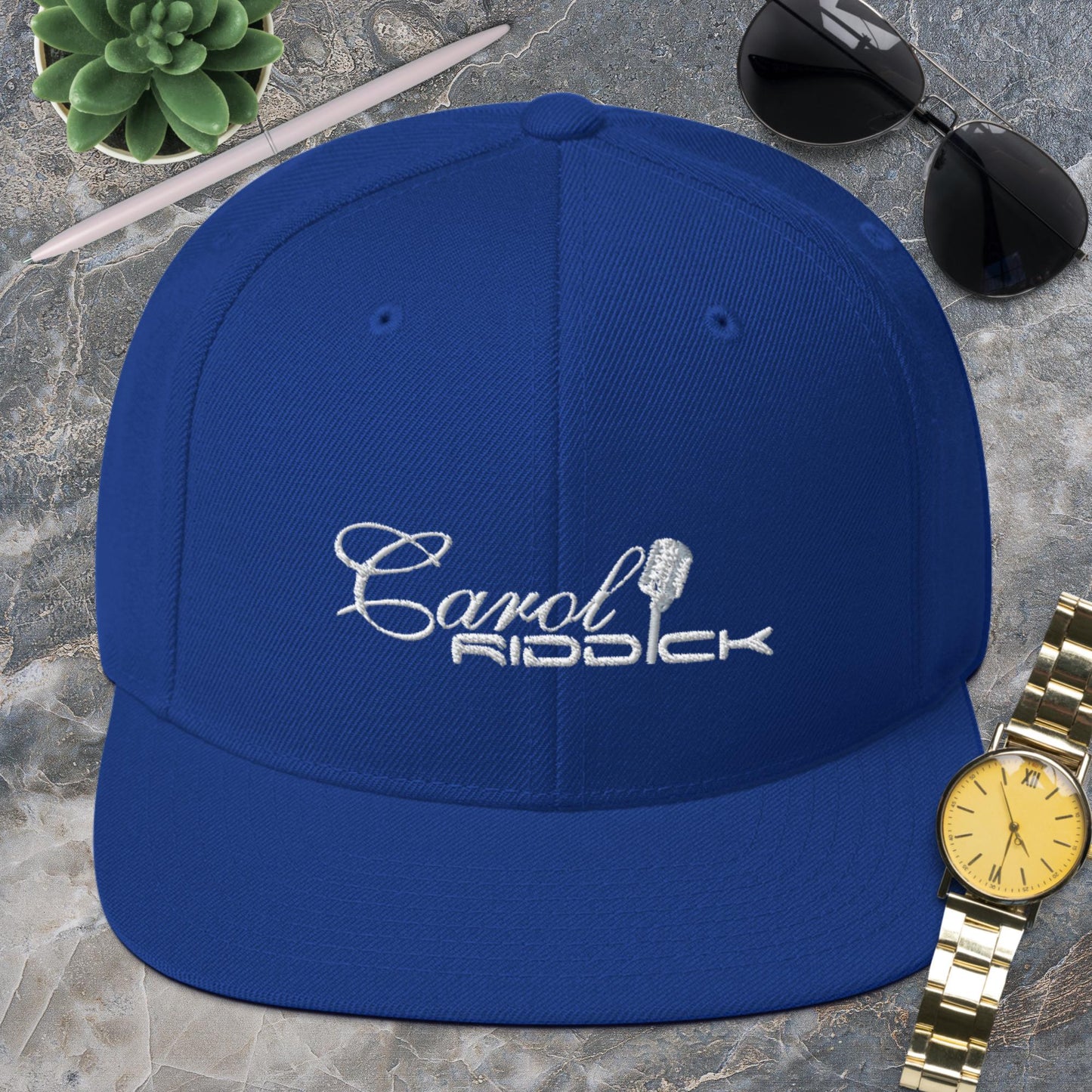 Carol Riddick Signature Snapback Hat (Light Accent)