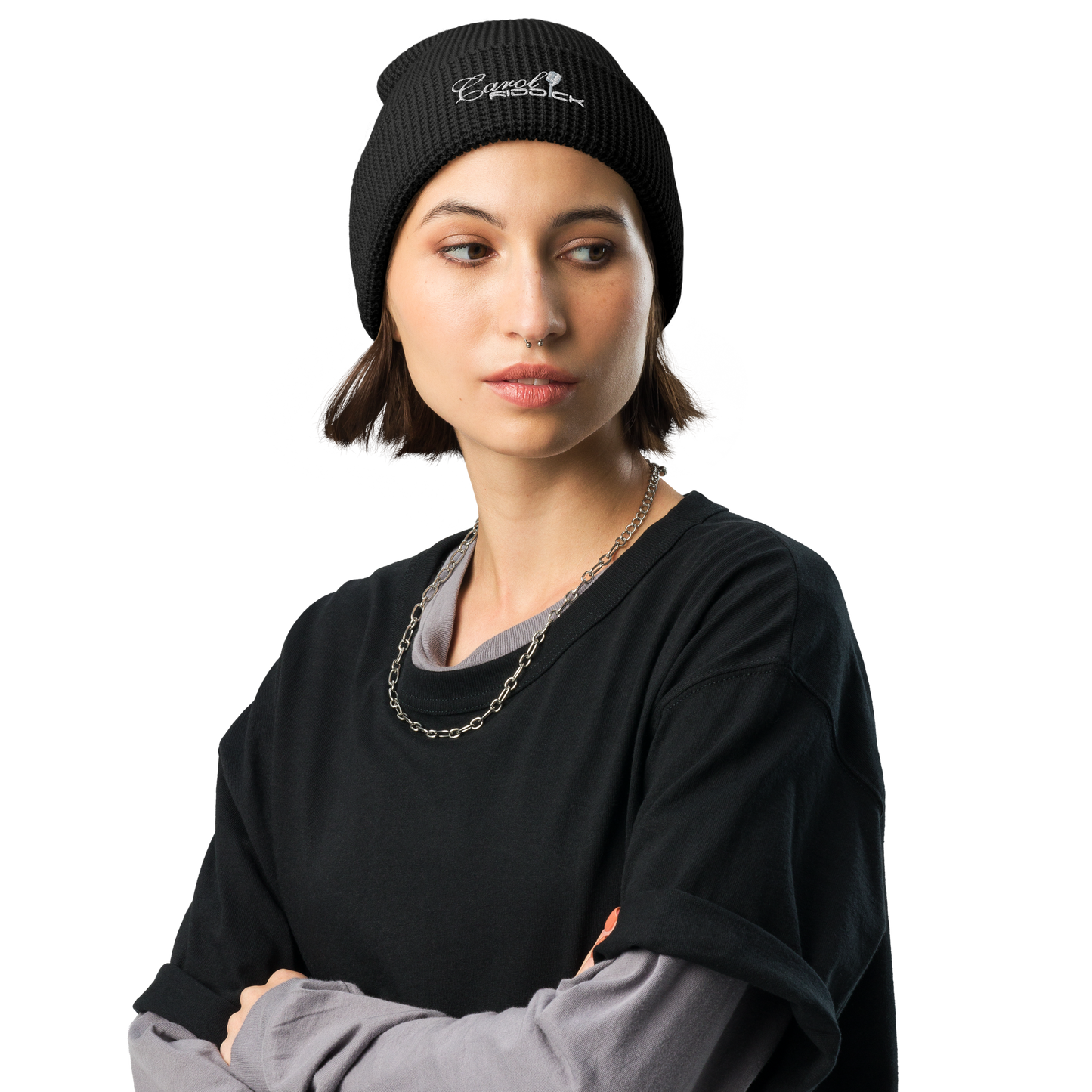 Carol Riddick Waffle Beanie