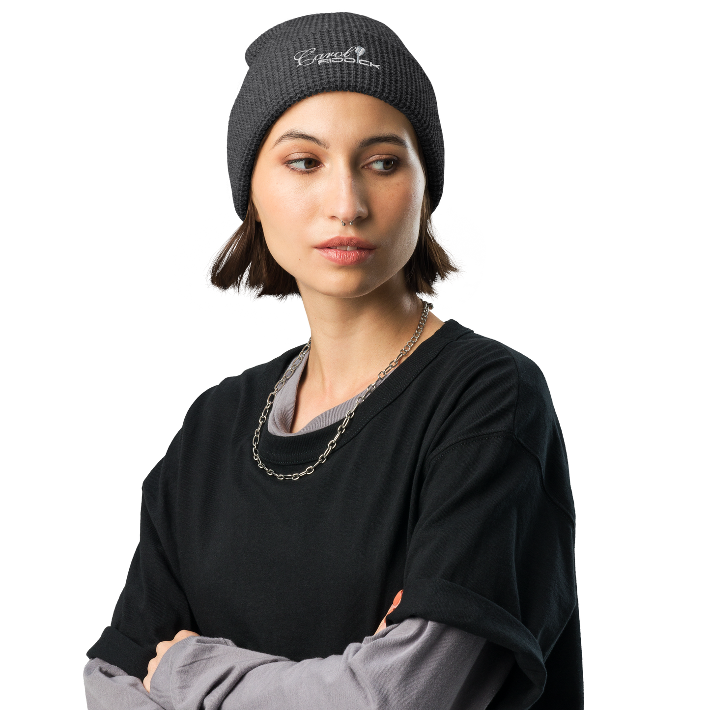 Carol Riddick Waffle Beanie