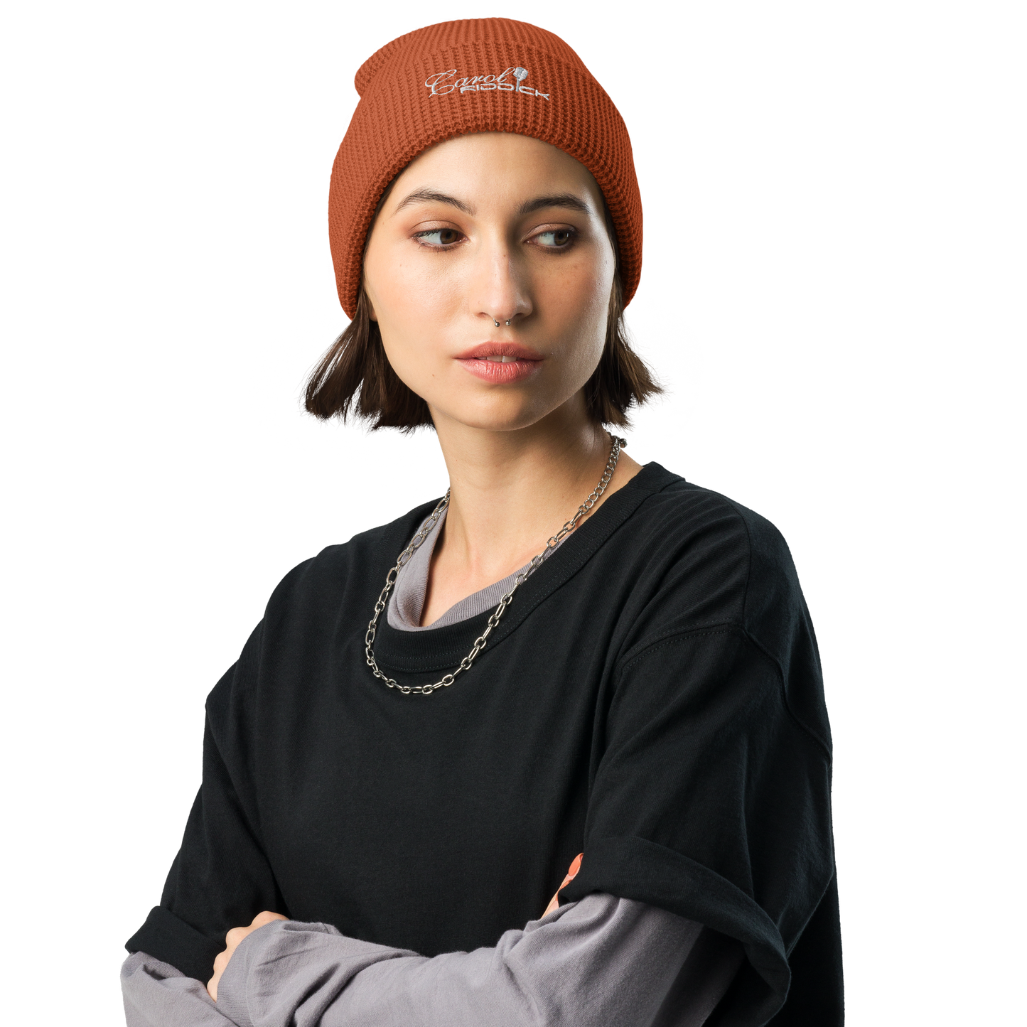 Carol Riddick Waffle Beanie